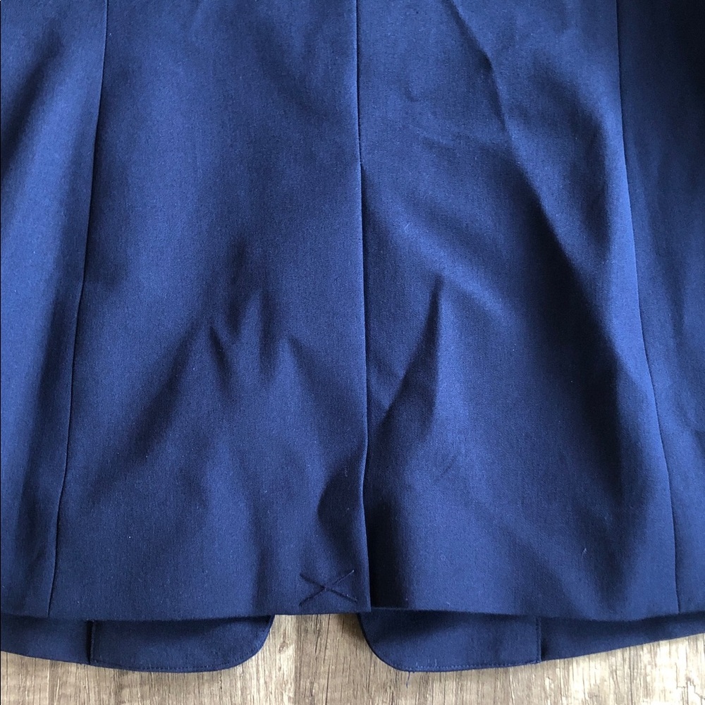 Rachel Roy Navy Blue Shoulder Padded Blazer 14 NEW - Picture 8 of 8
